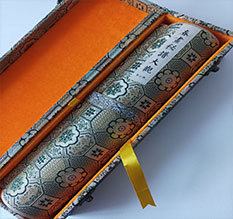 白银市书画装裱案例